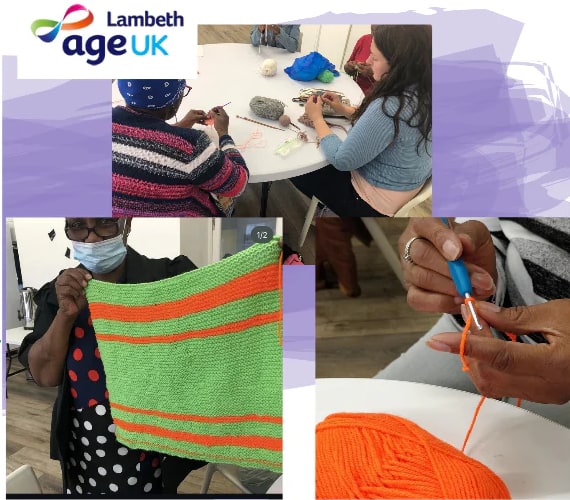 Knit and Natter brought conversation, craft and companionship together.