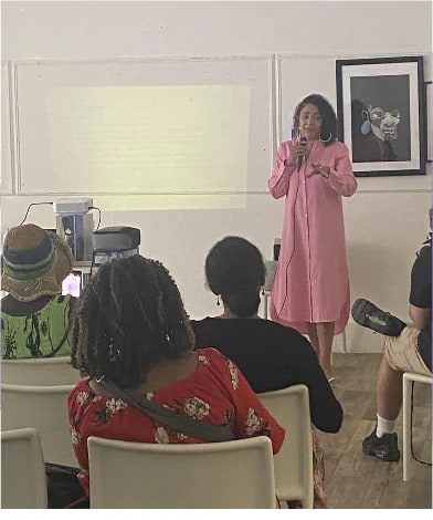 Residents gathered for conversation and celebration during Windrush 75.